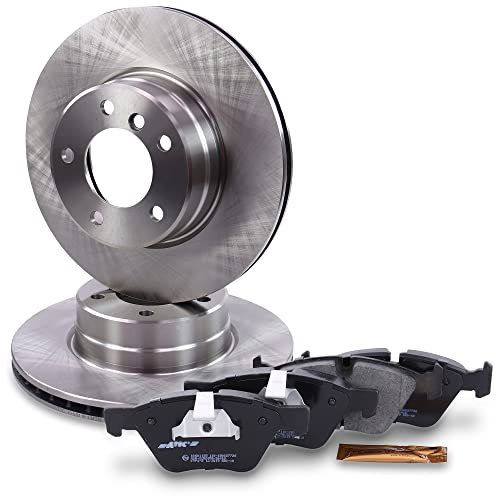 ATEC Germany Bremsenset Vorderachse inkl. Bremsscheiben Ø 310 mm Belüftet + Bremsbeläge Vorne Kompatibel mit BMW 5er (E60), 5 Touring (E61)