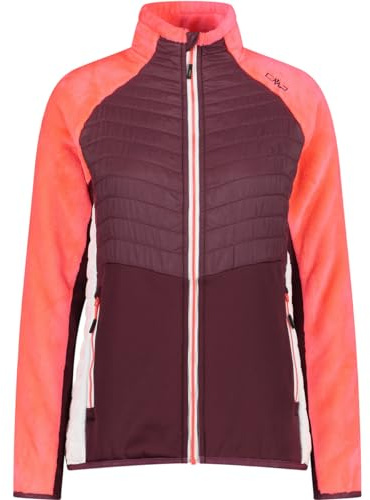 CMP Damen Hybrid Jacke, burgundy, 44