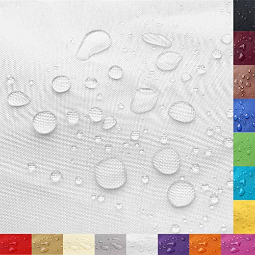 Ygann Wasserdichtes Polyesterstoof, 12.000 mm Wassersäule, 110 cm breit, Menge = Meter, Meterware, wasserdicht, reißfest, strapazierfähig, Outdoor-Gewebe, Farbe, Länge