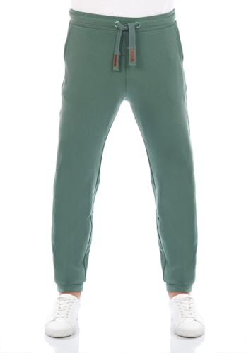 riverso Jogginghose Herren lang RIVKasper Regular Fit Sporthose Trainingshose Freizeithose Grün 3XL, Größe:3XL, Farbe:Forest Green