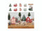 Cepewa Calendario dell'Avvento fai da te, 24 pezzi, per case, albero di Natale, calendario dell'Avvento (1 calendario dell'Avvento per casa, 24 pezzi)