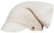 Kopftuch Mütze Schirmmütze Mädchen Sommer Baumwolle Musselin, Bekleidungsgröße: 42-44, Farbe: Creme