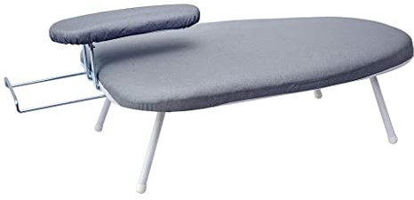 ASHILD MKOJU Asse da Stiro da Appoggio da Viaggio 23.6LX 14''W 7''H Tavolo per Vestiti Tavoletta Manica Fissa da Tavolo