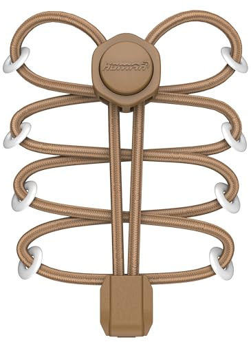 HOMAR Schnürsenkel ohne Binden für Kinder und Erwachsene Elastische Schnürsenkel Schnellverschluss für Turnschuhe Brettschuhe und Freizeitschuhe Elastische Schuhbänder ohne Binden