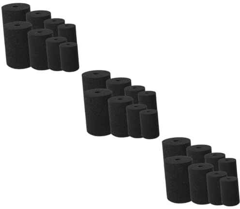 TEHAUX 24pcs Cup Turner Inserts Rotating Cylinder Sponge Cup Turner Accessories Tumbler Sponges Reusable and Easy to Clean Cylinder