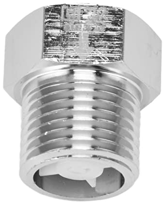 Fdit Clapet Anti-Retour de Robinet Vanne d'angle de Bassin en Laiton Adaptateur de Salle de Bains Adaptateur en Acier Inoxydable en Laiton Connecteur Adaptateur de Clapet Anti-Retour
