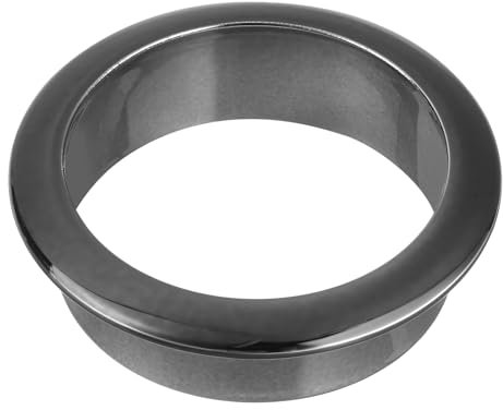 QUARKZMAN 1 Pcs 1.77 (45mm) Pasacables de Nylon para Escritorio, Cubierta de Agujero de Cable de Plástico, Organizador de Cables para Escritorio de Computadora, Negro