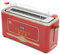 Kaiser Empire Vintage Retro Electric 2 Slice Toaster, Retro Design, Extra Wide Slots, Defrost Option, Adjustable browning with countdown timer, Warming Rack Included (Bordeaux Red)