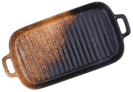 Cabilock Placa De Cerámica Para Hornear Bandeja Para Horno Microondas Utensilios De Cerámica