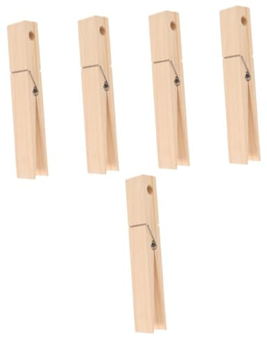 ANDRESLAD 5 Pz Porta Asciugamani Da Bagno Portasciugamani Gigante Con Molletta Fermagli Per Asciugamani Portasciugamani Da Parete Mollette Per Asciugamani Da Spiaggia Piscina Foto Di Legno