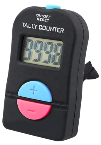 Digitaler Zähler - Klickzähler, Golfschießzähler mit Lanyard | Elektronischer Digitaler Zähler mit Ton, manueller Zähler, Verkehrsfluss, digitaler Zähler Plus und Minus