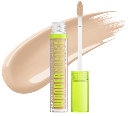 NYX Professional Makeup, Wonder Snatch Concealer, flüssig-cremige Formel, soft-mattes Finish, wasserfest, färbt nicht ab, spendet bis zu 24 Stunden Feuchtigkeit, vegane Formel, 8 Vanilla, 3,5 ml