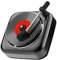JISADER Car Diffuser Record Player Shape,in Retro Style,Car Air Outlet Diffuser Vent Clip, Black