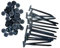100Pcs Nylon Universal Cable Tie Buckle, Heavy Duty Self-Locking Nylon Zip Ties Holder, Multipurpose Plastic Cable Ties Tool for Car Daily Repair (20pcs)