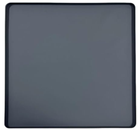 FytStycale Almohadilla de protección para Lavadora y Secadora, Bandeja para Calzado, tapete versátil para Arena de Gatos, Negro, Individual