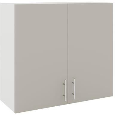 JD Greta 800mm Kitchen Wall Cabinet with Door – Wall Unit – Cashmere Matt – Modern Storage Cupboard