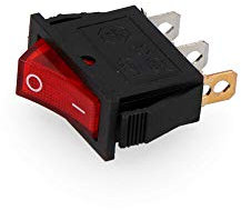 EDM 45036 Interruptor Luminoso Empotrado Estrecho, Multicolor, 16 A