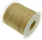 My-Bead Cordon en Nylon tressé Ø 1 mm Beige 90 m Bobine Fil de Nylon pour la création de Bijoux DIY