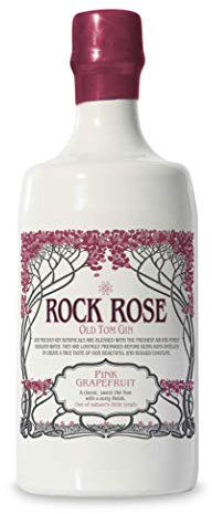 Rock Rose Gin Pink Grapefruit Old Tom, 70cl | 41.5% ABV | Sweet & Zesty | Handcrafted in Scotland