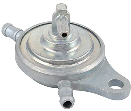 WOOSTAR 3 Way Vacuum Fuel Pump Petcock Valve Replacement for GY6 50cc 125cc 150cc Sunl Taotao Jonway Kazuma Roketa Eagle BMS JCL Znen Peace NSR Lance Chinese ATV Mope Scooter Go Kart