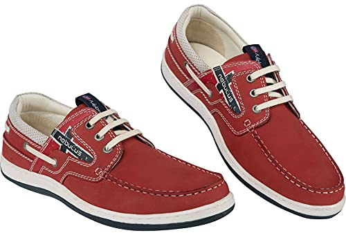 Nebulus Leder - Bootsschuhe Riva, Schuhe, Sneaker, Leder (T155)