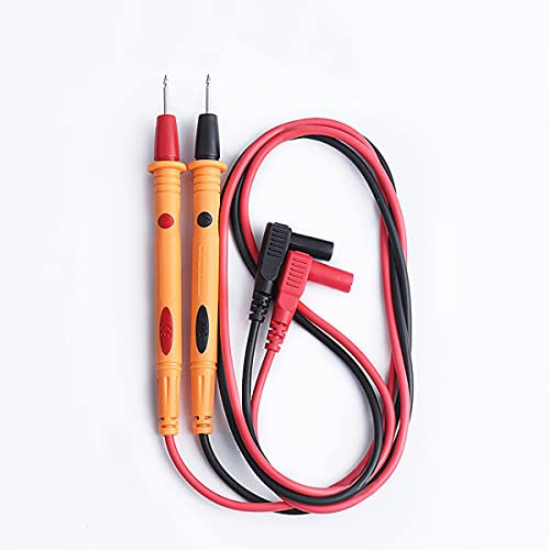 Comforty Lot de 2 multimètres numériques 1000 V/10 A avec câble de mesure pour multimètre