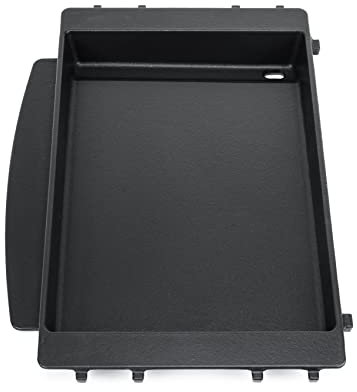 Onlyfire BBQ Gusseisen Plancha Grillplatte Grill Griddle für Weber Spirit 200/300 Serie & Weber Spirit II,7658, Gussplatte