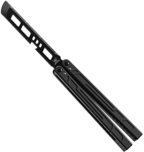 MARCOLO Comet Effective Bushing System 6061 Aluminum Integral Channel Handle with Ruler and Replaceable Bushing, Out of Box, Best Gift for Men Boyfriend Dad Boy Child Black