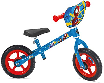 Huffy, Marvel Spidey Baby-Boys Pädagogisches Fahrrad, Blau, One Size