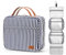 Bosidu Trousse de Toilette pour Femme, Grande Capacité Toilette Voyage Imperméable et Suspendu, Trousse Maquillage Femme et Homme, Bleu