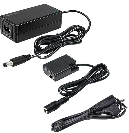 Hisewen ACK-E18 AC Power Adapter DR-E18 DC Coupler LP-E17 Dummy Akku Kit für Canon EOS Rebel T6i T6s T7i T8i RP R10 SL2 SL3 R10 77D 200D 250D 750D 760D 800D 850D Kameras.