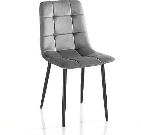 Oresteluchetta Set mit 4 Stühlen CORFU Grey