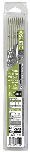 GYS - 14 Électrodes enrobées inox 308L Ø 2,0 mm - Blister