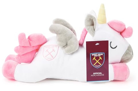 West Ham Unicorn Plush 30 cm Officially Licensed Football Soft Toy Plush For Adults And Kids