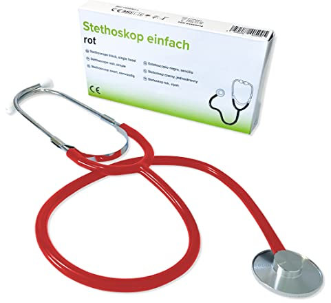 Erleben Sie überragende Leistung und Stil mit dem SolutionTonic Rot Stethoskop - die ultimative Wahl für medizinische Fachkräfte und Studenten