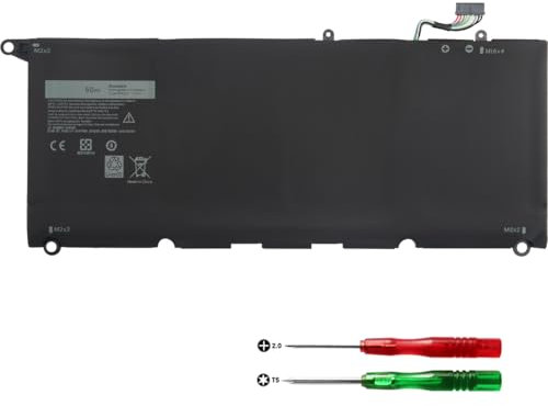 KXRSII 60Wh PW23Y Akku für Dell XPS 13 9360 Laptop P54G P54G002 RNP72 TP1GT 7.6V