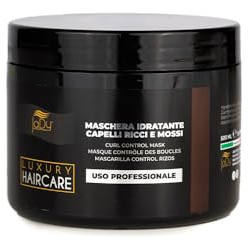 JaDy | Haarmaske, 500 ml, Schwarz | Für lockiges & welliges Haar, mit Avocado-Extrakt & Reisproteinen | Nährend, feuchtigkeitsspendend, Anti-Frizz | Für definierte, geschmeidige Locken