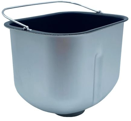 Brotbackform – Backform aus Aluminiumlegierung, Brotfass-Einsatz, Brotmaschinenzubehör, Brotmaschinenplatte, Mehrzweck-Backfass, Brotbackautomat, Ersatzteil zum Backen von Brot