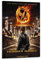 Filmdekoration, Motiv: The Hunger Games, Leinwanddekoration, klassisches Filmposter, ästhetische Dekoration, 30 x 45 cm, Rahmenstil-17