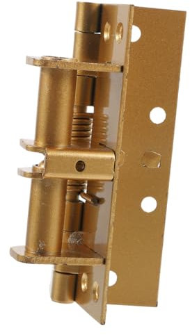 ULTECHNOVO 90grad Verstecktes Goldfarbenes Türscharnier Mit Positionierung Automatisches Soft-close Feder-scharnier Für Garagentüren Und Duschtüren Unsichtbares Design Stabil Und Modern