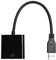 Tbest Adaptador USB 3.0 a VGA, cable adaptador USB 3.0 macho hembra 1920 x 1080, convertidor de vídeo 5,0 Gbps para 7, 8, 10