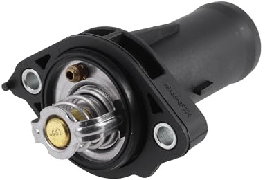 REPAIROCK Auto Thermostat Motor Kühlmittel Thermostatgehäuse Montage Nr. 4892307AA für Chrysler Sebring 2007-2010 für dodg Journey 2009-2010 Schwarz Kunststoff