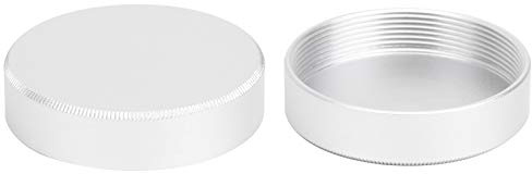 REXVTNS M42 Lens Rear Cover 2Pcs | Aluminum Alloy Protective Cap Replacement for M42 Mount Camera | Particle & Humidity Barrier Cap for Camera Lens/Vintage Lens/Photography Equipment