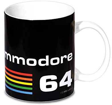 Close Up Commodore 64 Tasse, aus Keramik