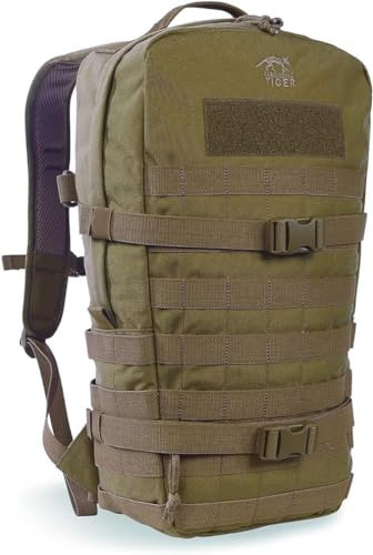 Tasmanian Tiger TT Essential Pack MKII Molle-System 9L Wander-Rucksack Daypack Outdoor-Rucksack, Khaki