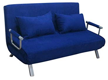 Schlafsofa Sofa Bed Blau Sofas 155 x 69 x 83h kindersofas Sofa Bett 2 Plätze