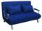 Schlafsofa Sofa Bed Blau Sofas 155 x 69 x 83h kindersofas Sofa Bett 2 Plätze