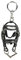 HKM Mini-Trense Armstulpen schwarz/weiß One Size