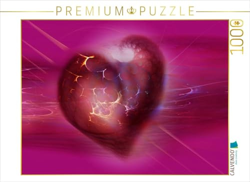 CALVENDO Puzzle Das Pinke Herz | 1000 Teile Lege-Größe 64 x 48 cm Foto-Puzzle für glückliche Stunden