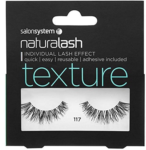 Salon System Natural Lash Effect, Number 117, Black Texture
